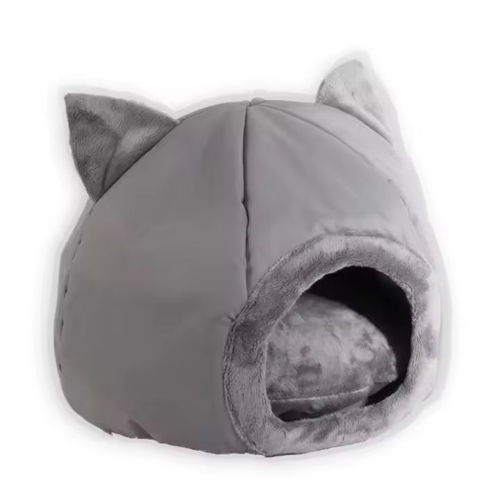 Cama para gatos GoGift kennel 40 x 40 x 34 cm gris - 1