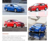 Modelo De Coche a Escala MaKeda1:36 Subaru WRX STI Metálico Simulación Alta Para Colección Juguetes Para Adultos Sin Batería - details 10