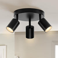 Lámpara De Techo LED GU10 Ajustable En Tres Direcciones 220V Modera Chandelier Interior Luz De Hogar Spotlights Contemporáneas Para Cocina Comedor Dormitorio Estudio Baño - details 17