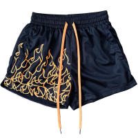 Shorts De Verano Para Hombres 2024 Tres Puntos Alrededor De La Rodilla Deportivos Transpirables Y De Secado Rápido Para Running - details 23