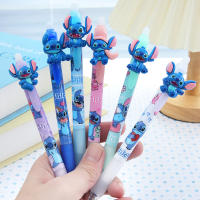 36pcs Bolígrafos De Tinta Borrable Kawaii Stitch 0.5mm Azul Para Escuela Y Oficina Suministros De Papelería Escribir Dulce - details 1
