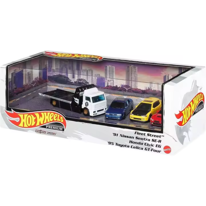 Hot Wheels Premium Diorama Set Japanese Tuners 2022 - 1