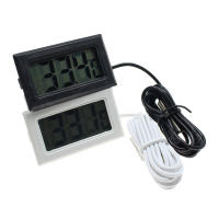 Mini Termómetro Digital LCD Con Probe Sensor De Temperatura Para Acuario Tanque De Peces Hogar Nevera Material Plástico - details 1