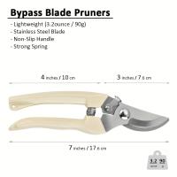 Tijeras De Podar De Acero Inoxidable Multifuncional Para Recolección De Frutas Y Jardinería Herramienta De Grafting De Flores - details 1
