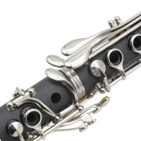 SLADE Clarinete Bb De 17 Teclas Bakelite Instrumento De Viento Profesional Tenor Con Caja Y Aro Musical Partes De Instrumentos Musicales - details 6
