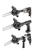 Kit De Conversión Portátil Para Taladro Eléctrico a Motosierra Eléctrica 4/6 Pulgadas Herramienta De Bricolaje Para Madera Y Podar - details 4