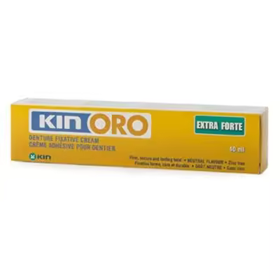 KIN ORO CREMA FIJADORA ADHESIVO PROTESIS DENTAL 1 ENVASE 75 - 1