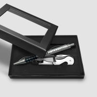 RegaloVip.es - Set de Bolígrafo con Sacacorchos y Abridor de botellas PERSONALIZADO, pack de 6 a 50, regalos para bodas invitados originales, detalles bautizo para invitados, recordatorios de boda para invitados. - details 1