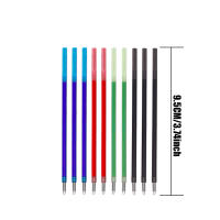 Juego De 4 En 1 De Bolígrafos De Punto Con Borrador Multicolor Negro Rojo Verde Azul Tinta Lavable Suministros De Refacciones - details 4