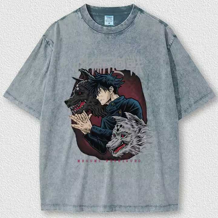 Camiseta Oversize Acida Con Estampado Para Hombres Y Mujeres 100% Algodón Casual Diario Camiseta De Cuello Redondo Para Verano - 1