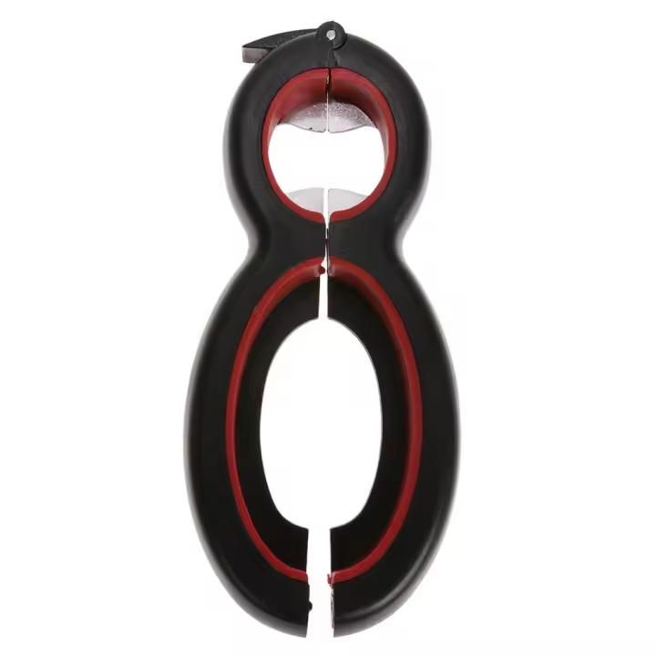 Abrigo De Botellas Y Latas 6 En 1 Para Personas Con Artritis Y Manos Débiles Herramienta De Ayuda Para Abrir Jars Y Botellas De Refrescos - 1
