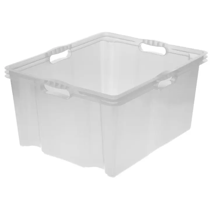 Caja de almacenamiento Keeper, francesa, 44 litros, natural - 1