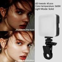 Mini LED Light Para Auto Fotos Y Videos Con Clip Para iPad Y Móviles Luz De Relleno Portátil Para Fotografía Y Videografía - details 6