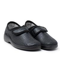 GARZON 3930-485 Zapatillas de estar por casa mujer 29966 XL ZAPATILLA VELCRO ESCAMA NEGRO - details 0