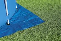 Tapiz de suelo protector cuadrado (manto/lona) de plástico Bestway para la protección de la base de piscinas desmontables, evita pinchazos. Distintos tamaños disponibles - details 2