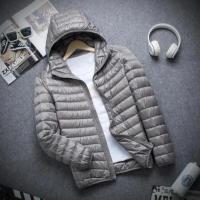 Nueva Marca Chaqueta De Pollo Ligera Para Hombres Otoño Invierno Estilo Casual Con Capucha Corta Ultrafina Y Slim Para Jóvenes - details 11