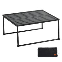 Mesa Plegable Ligera Y Duradera Para Camping Y Viajes BBQ Picnic Equipamiento Portátil Simple Y Antiviento De Aleación De Aluminio - details 6