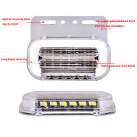 Luz Lateral De Camión 24V IP67 Impermeable LED Super Brillante Guía De Agua 1PCS Luz De Puerta De Coche Asamblea - details 6