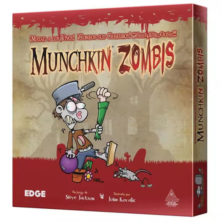 Juego de mesa munchkin zombis pegi 14 - 1