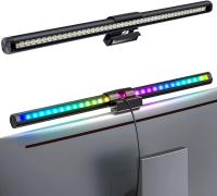 Lámpara De Escritorio LED RGB Ajustable Para Monitor Luz De Pantalla Para PC Hogar Dormitorio Estudio Oficina Con Barra Colgante - details 27