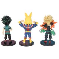 My Hero Academia Figuras De Acción PVC 9 Pcs Ver. Cute Midoriya All Might Bakugou Shoto Ochaco Modelo De Juguetes Para Regalo 8-10cm - details 7