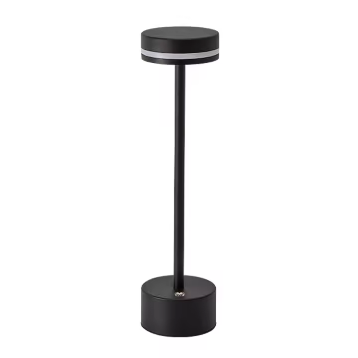 Lámpara De Mesa LED Ajustable Para Regalo Decoración De Hogar Y Camping Luz Nocturna Pequeña Con Material De Aluminio Y Batería Recargable - 1