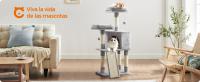 Feandrea Árbol de Gatos, Torre para Gatos, 115 cm, Gris Claro - details 1
