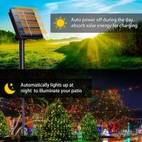 Luces Fairy Solar Para Exteriores IP65 Impermeables Con 8 Modos De Iluminación Adecuadas Para Decoración De Navidad Y Bodas - details 2