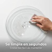 Recamania - Plato microondas Ø245 mm universal de vidrio templado resistente al calor para uso diario compatible con LG, Balay, Teka, Samsung, Bosch, Panasonic y más - details 2