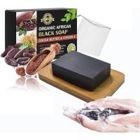 Pack de 2 unidades de Limpiador Orgánico African Brightening – Jabón Facial con Carbón Activado para Aclarar la Piel, Eliminar Manchas y Limpiar en Profundidad – 100g - details 1