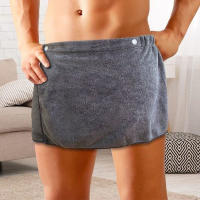 Delantal De Sauna Para Hombres Toalla Mágica De Baño Transpirable Y Suave Ropa Deportiva Para La Playa Y Ducha Adulto - details 4