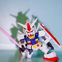 Figura De Acción Mini SDGS Yokohama Ganso Q-Botella Guerrier Rx-78-2 Para Niños Decoración Regalo Coleccionable Modelo Artesanal - details 2