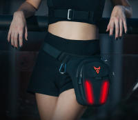 Bolsa De Pierna Para Motocicleta Impermeable Con Luz LED Bolsa De Cintura Para Motocicleta Y Bicicleta Deporte Al Aire Libre Bolsa Transversal Para Móvil - details 11