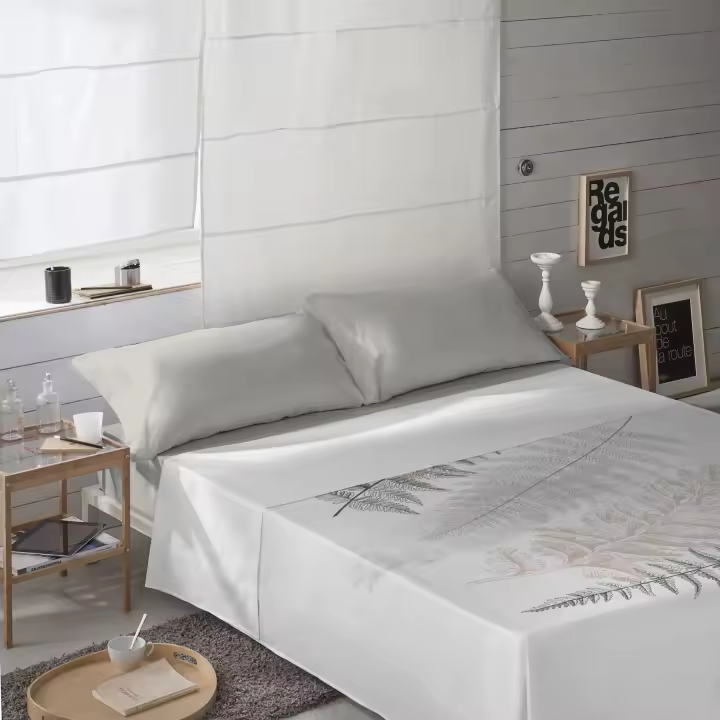 ICEHOME - Juego de Sábanas Estampado 2/3 Piezas - Algodón Extra Suave - Fabricado en España - Cama 90/135/150/180 - BANGOH - 1