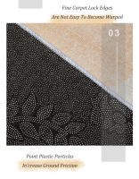 VIKAMA Alfombra De Cocina Antideslizante Y Anti Manchas Con Patrón Moderno Para Uso Doméstico Alfombrilla Larga Para Puerta Decoración Interior - details 3