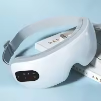 Masajeador De Ojos Inteligente 4D Con Vibración Y Calentamiento Cálido Bluetooth Gafas De Masaje Para Cuidado De Los Ojos Alivio De La Fatiga Y PrevenCIÓN De Arrugas - details 4