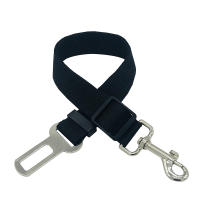 Correa De Seguridad Para Coche Para Perros Con Protector De Hombro Correa De Cuero Ganchos Desmontables Y Extensibles Accesorios Para Mascotas - details 2