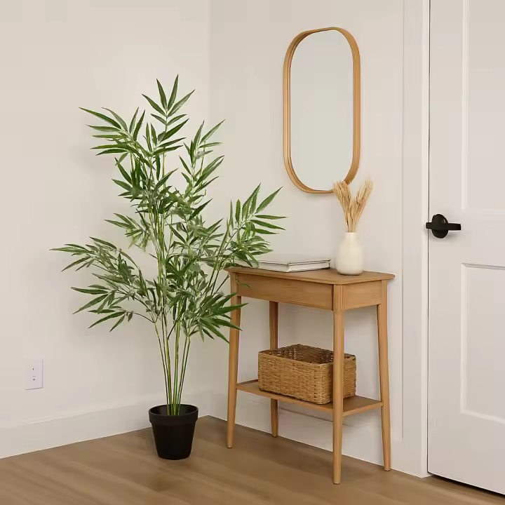 Poenia - Árbol de Bambú Artificial 170cm en Maceta - REF 620238 - Árbol Artificiales - Sin mantenimiento - Durabilidad - Aspecto realista -Fácil de limpiar - Con Maceta - Bambú en maceta - Bambú decorativo - Planta artificial ecológica - 1