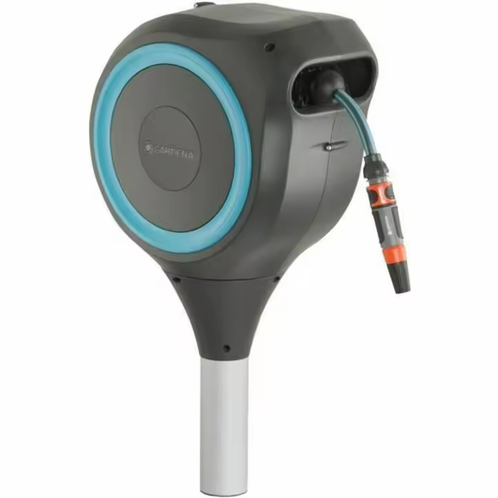 Portamanguera Gardena RollUp M Automático Suelo Ø 11 mm 15 m - 1