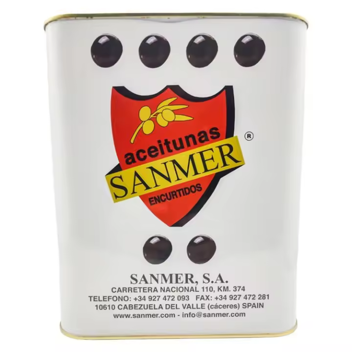 Sanmer Aceituna la perla Negra  140/160 entera 5kg - 1