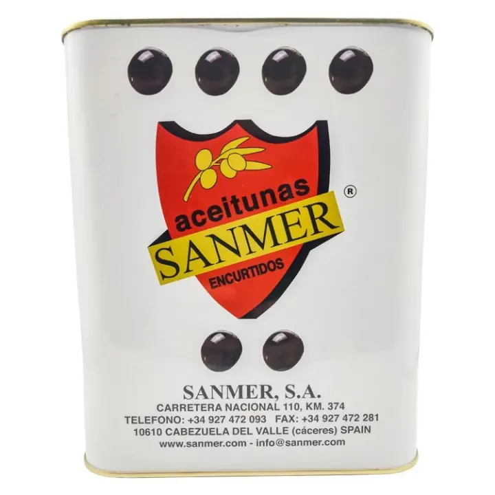 Sanmer Aceituna la perla Negra  140/160 entera 5kg - 1