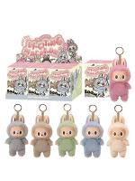 Figura De Colección Labubu El Corazón Del Monstruo Macarón Esmalte PVC Ornamento De Escritorio Muñeca Kawaii Regalo De Cumpleaños Para Niños - details 0