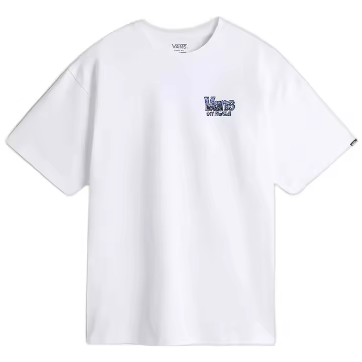 Camiseta de Manga Corta Vans Legacy Loose para hombre en color blanco - 1