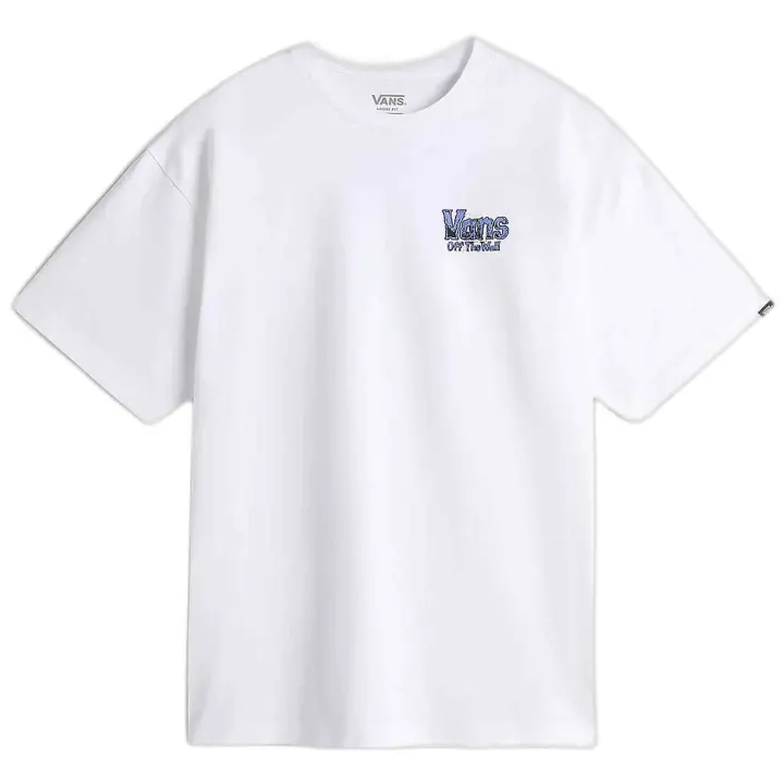 Camiseta de Manga Corta Vans Legacy Loose para hombre en color blanco - 1