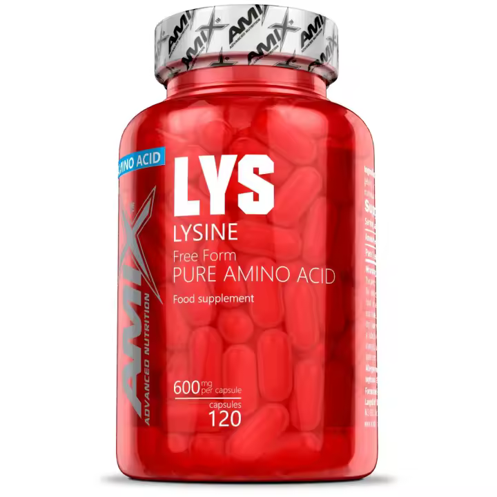 Amix L-Lysine 600 Mg 120 Cápsulas - 1