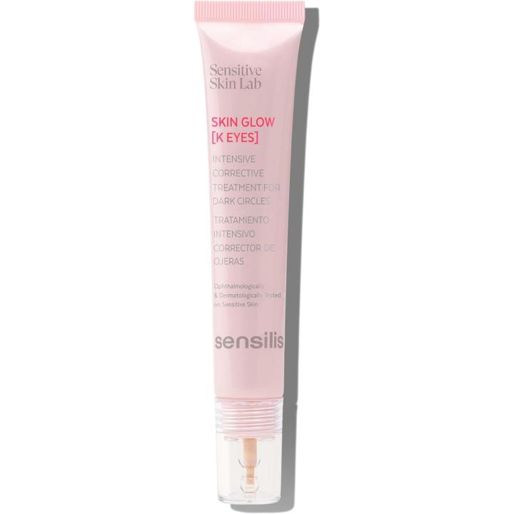 Sensilis skin glow k eyes intensive eye contour, anti-fatigue, anti-puffiness and anti-dark circles, moisturizes and illuminates, with color 15 ml
