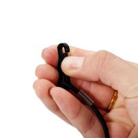 30Pcs Hebilla De Llave Mini Negra De Plástico Para Mochila Correa Botón De Ropa Arraigado Para Gafas Herramientas Al Aire Libre - details 5
