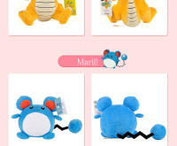 Peluche Pokemon De Squirtle Charmander Bulbasaur Gengar Eevee Y Pikachu Muñeco De Peluche Con Etiqueta Para Niños Regalo De Anime - details 18