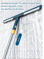 Escoba Mágica Dual Propósito Para Limpieza Del Piso Y Baño Cepillo De Plástico Para Limpiar Ventanas Y Azulejos En El Hogar - details 6