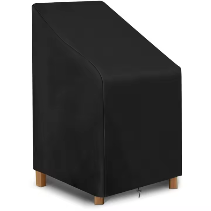 Funda para Silla de Jardín, Funda protectora para Sillas apilables, Funda impermeable para Silla de exterior de Tela Oxford (64 x) - 1